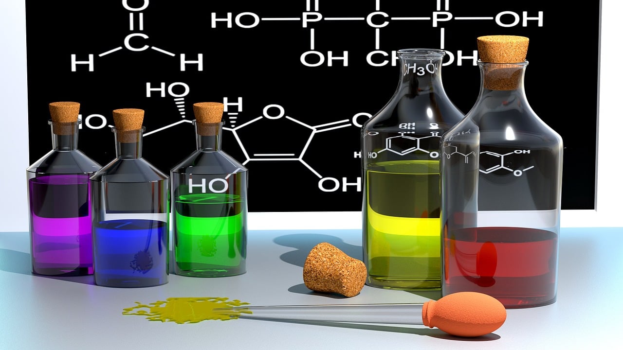 textile dyeing process using chemical dyes in an industrial facility